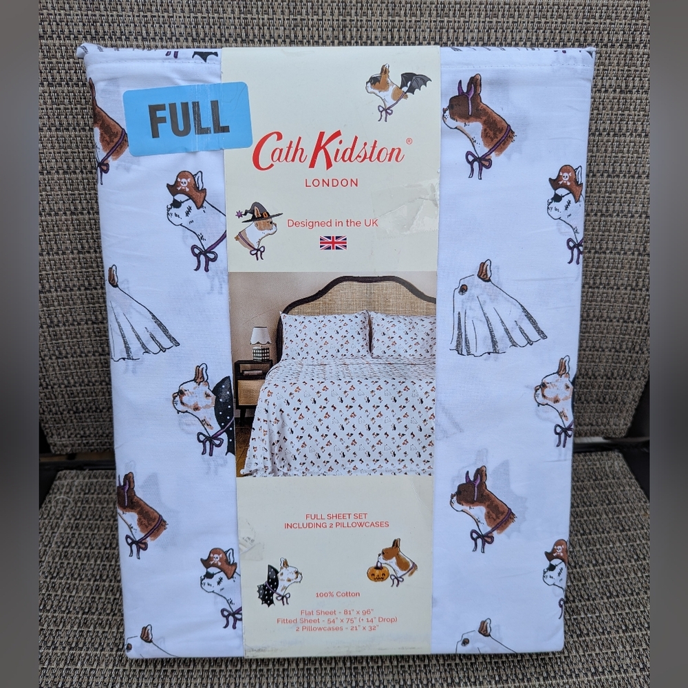 Cath Kidston "Spooky Dog" Full Sheet Set